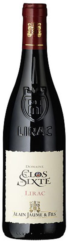 Bottle of Clos de Sixte Lirac Rouge from Alain Jaume & Fils