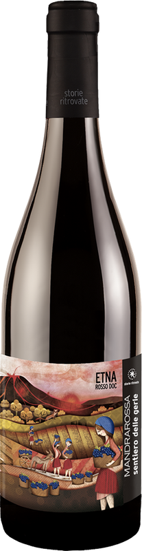 Bottle of Sentiero delle Gerle Etna Rosso DOC from Mandrarossa Winery