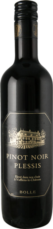 Bottiglia di Pinot Noir Plessis Morges La Côte AOC di Bolle