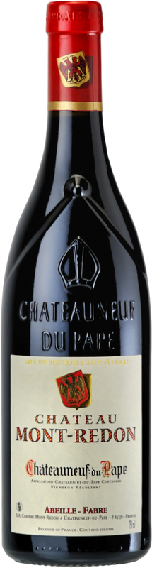 Bottle of Châteauneuf-du-Pape A.O.C. from Château Mont-Redon