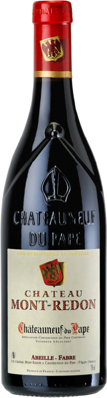 Bouteille de Châteauneuf-du-Pape A.O.C. de Château Mont-Redon