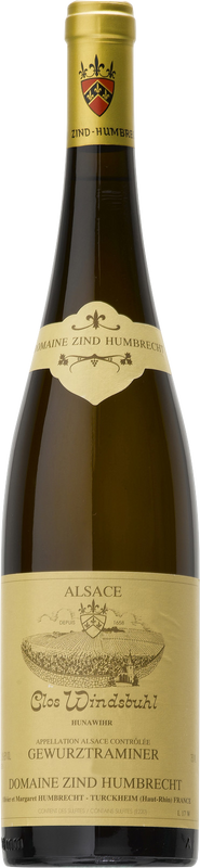 Bouteille de Gewürztraminer Clos Windsbuehl BIO de Zind-Humbrecht