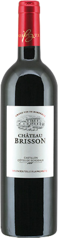 Bouteille de Côtes de Castillon AOC de Château Le Peyrat