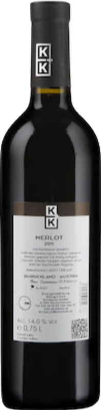 Bottle of Merlot from Weingut Kirnbauer