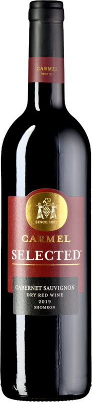 Bottiglia di Carmel Selected Cabernet Sauvignon di Carmel Winery