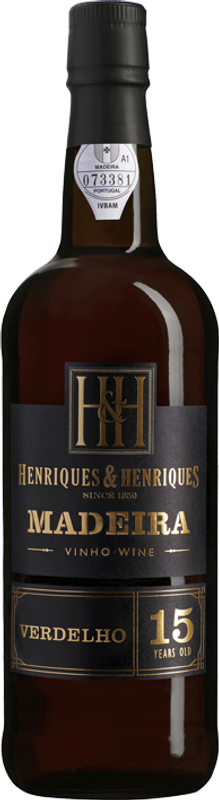 Bottiglia di Verdelho 15 years di Henriques & Henriques