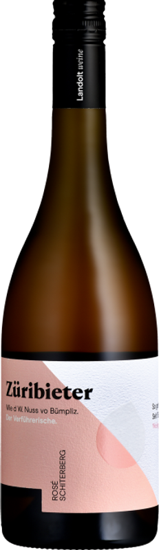 Flasche Züribieter Rosé Schiterberg AOC Weingut Landolt von Landolt Weine