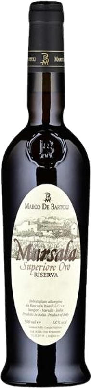 Flasche Marsala Superiore Oro Riserva semisecco DOC von Marco de Bartoli, Pantelleria