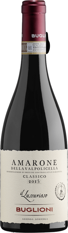 Bottle of Amarone Classico Riserva iL Lussurioso DOCG from Buglioni