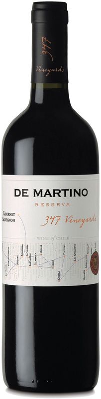 Flasche Cabernet Sauvignon Reserva 347 Vineyards von De Martino