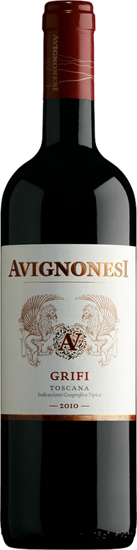 Flasche Grifi Rosso Toscana IGT/b von Avignonesi