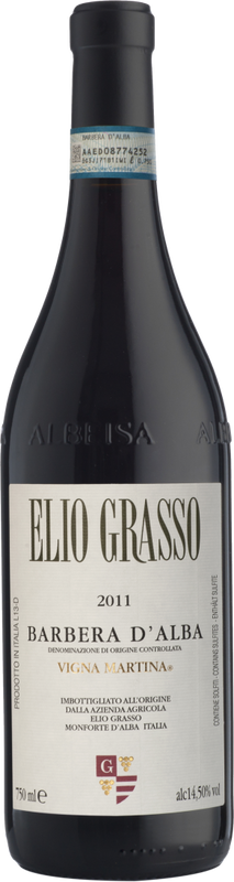 Bottle of Barbera d'Alba DOC Vigna Martina from Elio Grasso