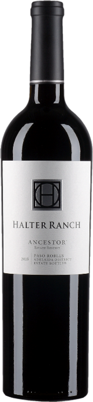 Bottiglia di Ancestor di Halter Ranch Vineyard
