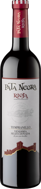 Flasche Vedimia Seleccionada Rioja DOCa von Pata Negra