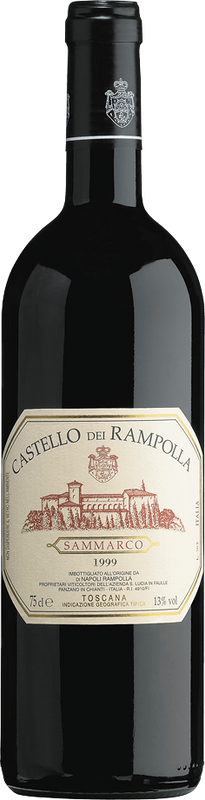 Bottiglia di Sammarco Rosso IGT di Castello dei Rampolla