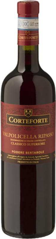 Flasche Valpolicella Ripasso Classico Superiore DOP Biologico von Corteforte