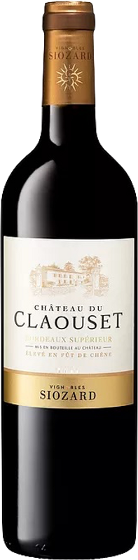 Bottiglia di Chateau Du Claouset Bordeaux Superieur AOC di David & Laurent Siozard