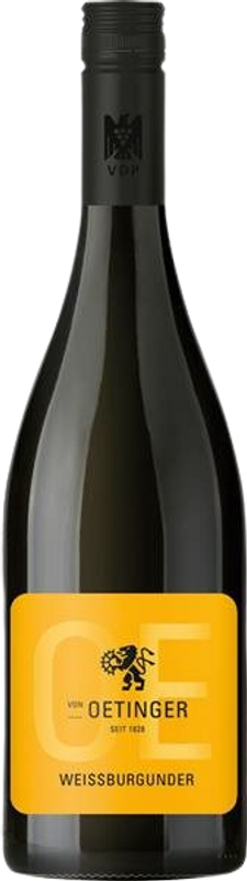Bottle of Weissburgunder trocken from Weingut von Oetinger