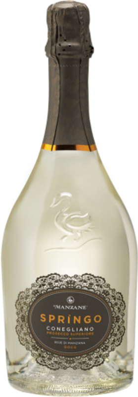 Bottle of Springo from Le Manzane