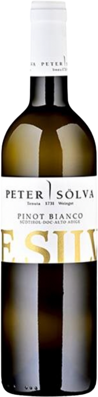 Bottiglia di Pinot Bianco De Silva DOC di Sölva Peter & Söhne