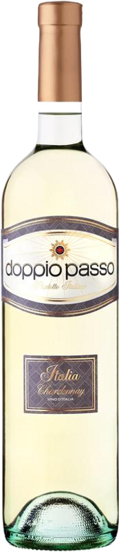 Bottle of Chardonnay from Doppio Passo