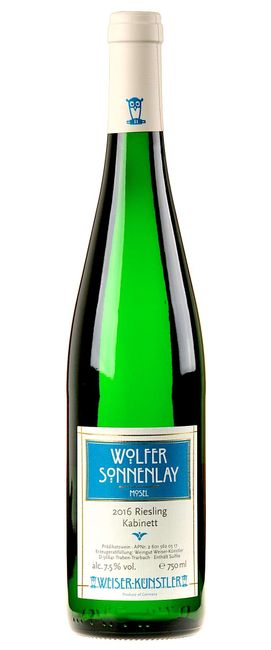 Image of Weiser-Künstler Wolfer Sonnenlay Riesling Kabinett - 75cl - Mosel-Saar-Ruwer, Deutschland bei Flaschenpost.ch