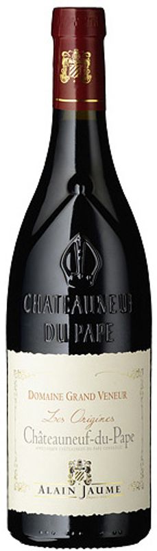 Bouteille de Chateauneuf-du-Pape rouge Les Origines Domaine Grand Veneur AC de Alain Jaume & Fils