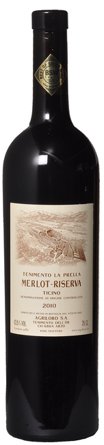 Image of Tenimento dell'Ör / Agriloro / Meinrad Perler Ticino Merlot DOC Riserva Tenimento la Prella - 150cl - Tessin, Schweiz bei Flaschenpost.ch