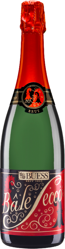 Bottle of Bâle Secco Brut from Buess Weinbau