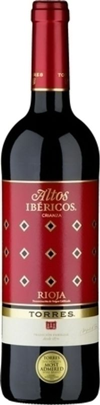 Bouteille de Altos Ibericos Rioja doc Crianza de Miguel Torres