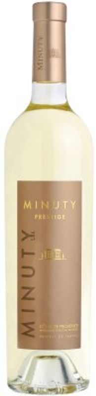 Bottiglia di Cuvee Prestige blanc AOC di Château Minuty