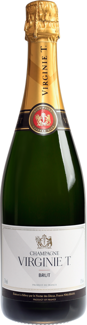 Image of Les Domaines Virginie Brut Champagne AOC - 75cl - Champagne, Frankreich bei Flaschenpost.ch
