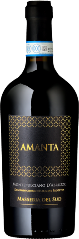 Bottle of AMANTA Montepulciano d'Abruzzo from Masseria del Sud