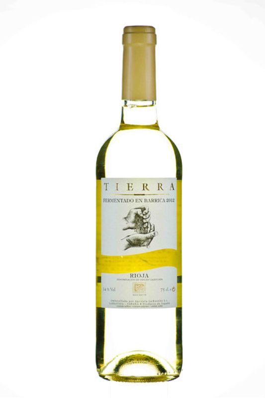 Bottiglia di Tierra Blanco Rioja DOCa di Labastida