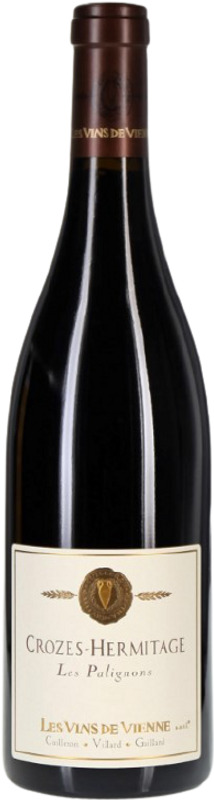 Bottiglia di Crozes-Hermitage AC Les Palignons di Les Vins de Vienne