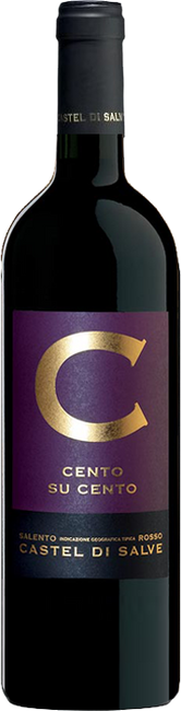 Image of Castel di Salve Cento Su Cento Negroamaro Salento IGT - 75cl - Apulien, Italien bei Flaschenpost.ch