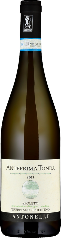 Bottiglia di Trebbiano Spoletino Anteprima Tonda DOC di Antonelli