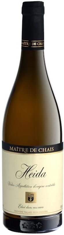 Bottle of Heida du Valais AOC Maitre de Chais from Provins