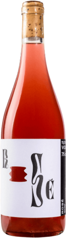 Bottle of ROSÉ dry & unfiltered from Weigand