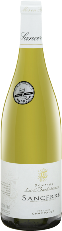 Bottle of Sancerre blanc AC from Domaine La Barbotaine