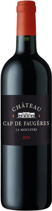 Bottle of Château Cap de Faugères La Mouleyre AOC Castillon Côtes de Bordeaux from Château Cap de Faugères