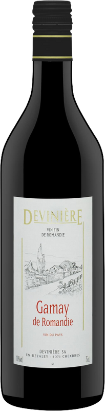 Bottle of Gamay Romand VdP from Devinière