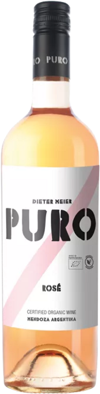 Bottiglia di PURO Rose di Ojo de Vino/Agua / Dieter Meier