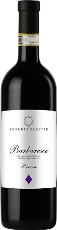 Bottiglia di Barbaresco DOCG Riserva R. Sarotto M.O. di Roberto Sarotto