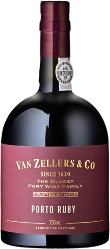 Bottiglia di Ruby Port di Van Zellers & Co