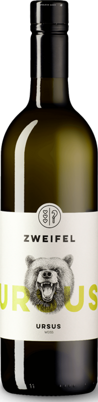 Bottiglia di Ursus Assemblage Blanc AOC Zürich di Zweifel Weine