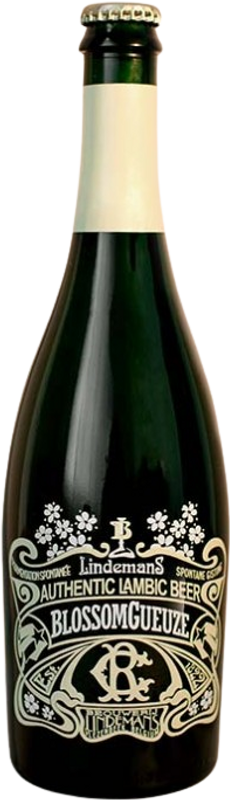 Bottle of Blossom Gueuze Bier from Lindemans
