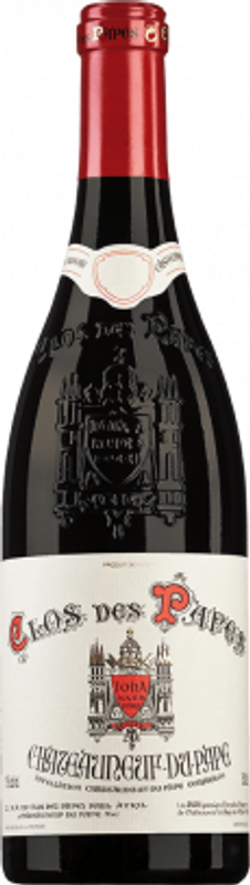 Bottiglia di Châteauneuf-du-Pape AOC Clos des Papes di Paul Avril