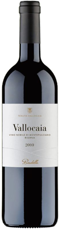 Bottle of Vallocaia Riserva Vino Nobile di Montepulciano docg from Bindella / Tenuta Vallocaia