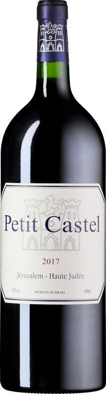 Bottle of Castel Petit Castel from Domaine du Castel Winery